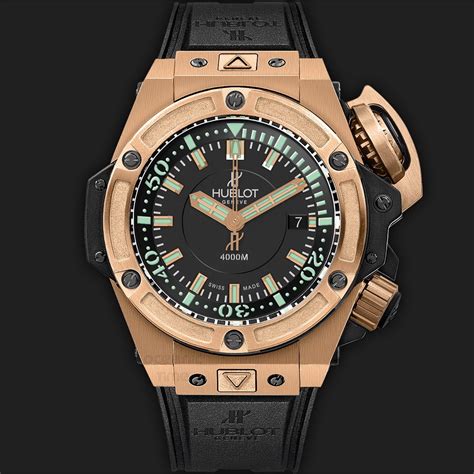 hublot oceanographic 4000 rose gold|hublot oceanographic diver reviews.